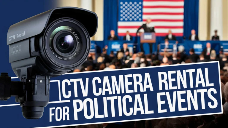 CCTV Camera Rental  for Political Events in delhi