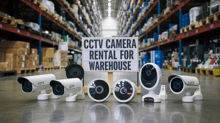 CCTV Camera Rental for Warehouse in delhi